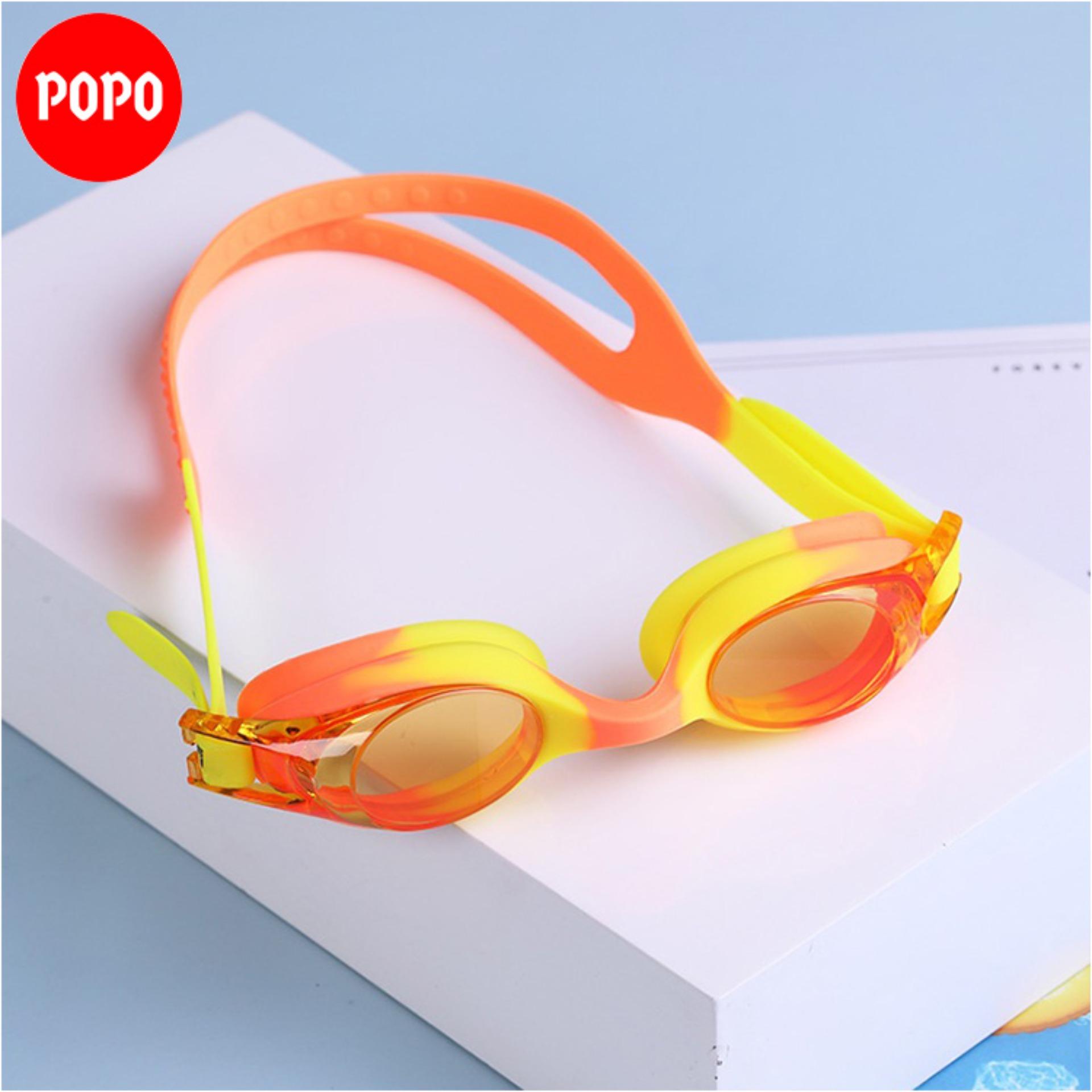 Kính bơi trẻ em, kính bơi cho bé chống tia UV Y1810 POPO mắt kính bơi, kiếng bơi cho bé gái, bé trai mắt kính bơi bảo vệ mắt