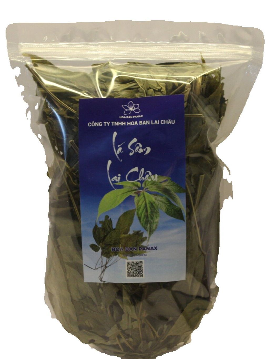 Lá Sâm Lai Châu Sấy (100g)