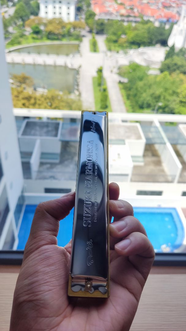 [HOẢ TỐC] Kèn harmonica tremolo Suzuki Study 24 key C