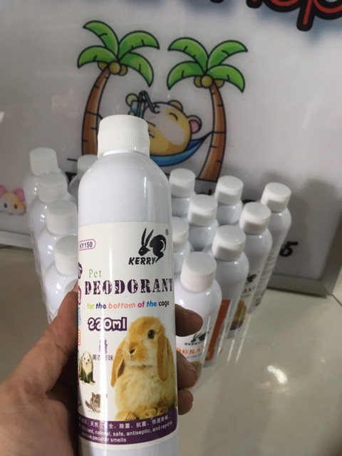 Dung dịch khử mùi chuồng hamster, thỏ, bọ - Đào