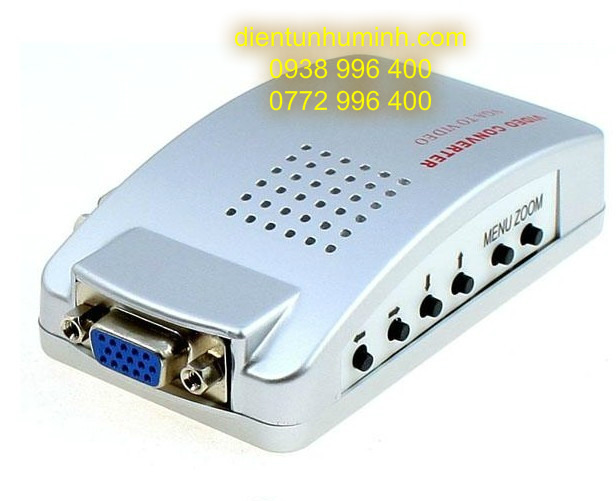 Bộ chuyển đổi VGA sang AV+ S-VIDEO