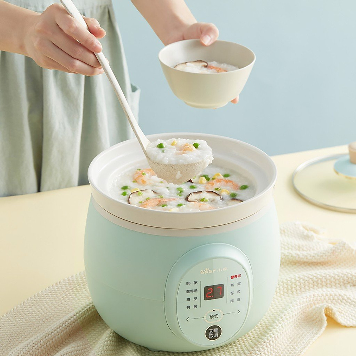 [Giao tại HCM] Nồi nấu chậm Bear 2 lít DDG-D20P1
