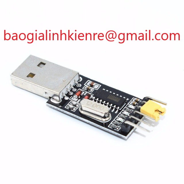 Mạch chuyển đổi usb to com ttl uart rs232 pl2303 có dây, ch340, hl340, ft232