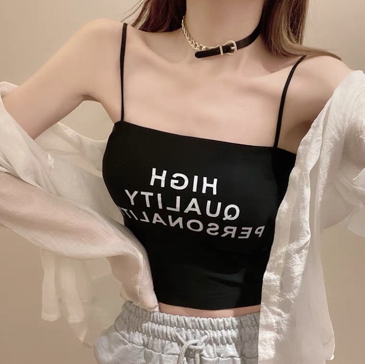 Áo Hai Dây Sợi Bún Sexy (Có Mút)