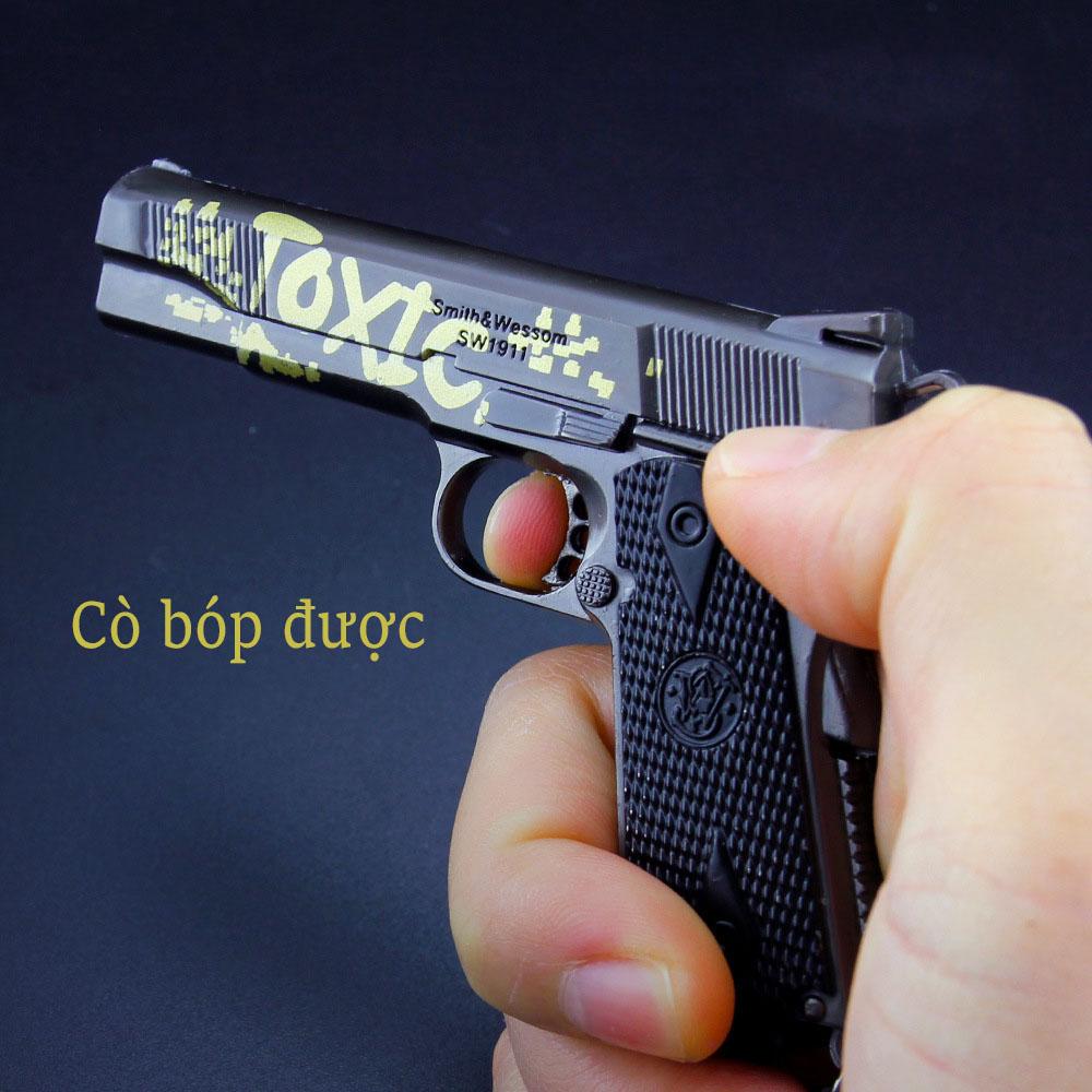 Móc Khóa PUBG Khẩu P1911 Skin Blackhawk