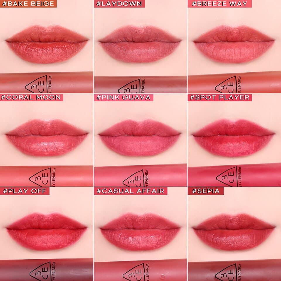 [100% Authentic] Son kem mới 3ce Blur Water Tint 4.6g