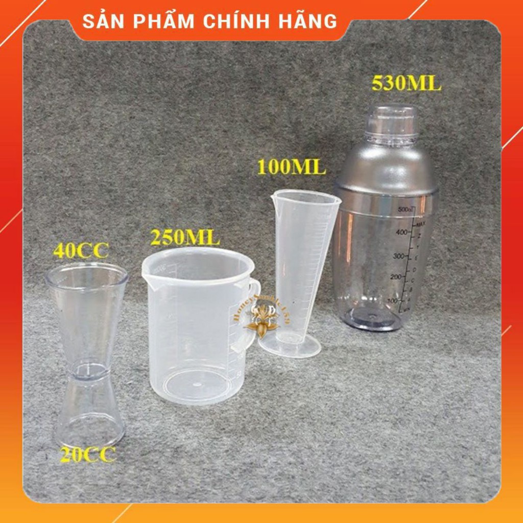 Bộ 4 Dụng Cụ Pha Chế Quầy Bar,Cà Phê, Sinh Tố,Trà Sữa
