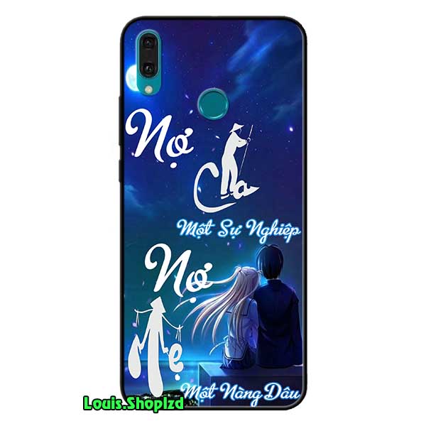 Ốp lưng dành cho huawei y9 2019 mẫu nợ cha nợ mẹ