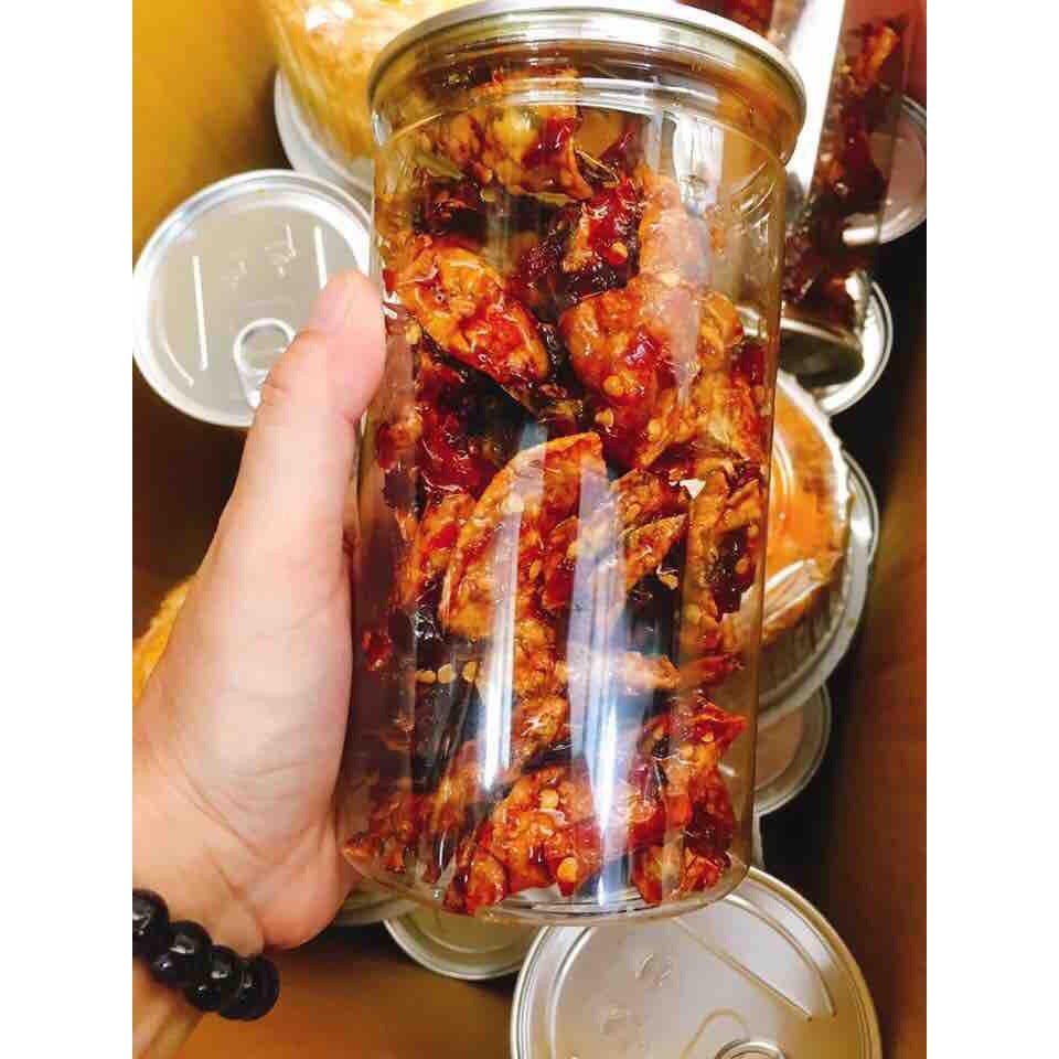 Mực rim sa tế hủ pet 300g
