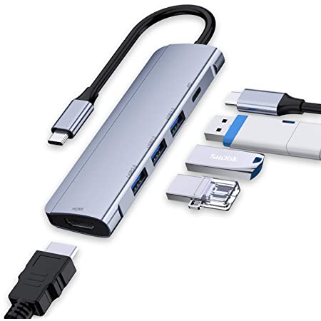 Bộ chuyển đổi usb type-c sang 3 cổng usb 3.0 và giga lan ugreen