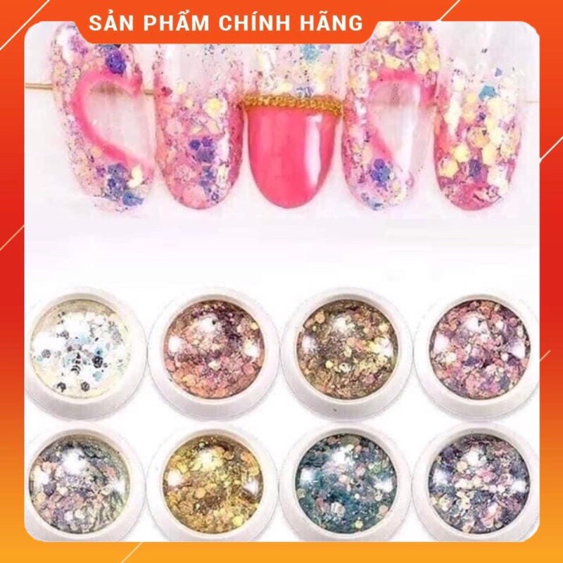 [HCM]NHŨ VẢY CÁ 6D CHUYÊN DỤNG CHO DÂN LÀM MÓNG