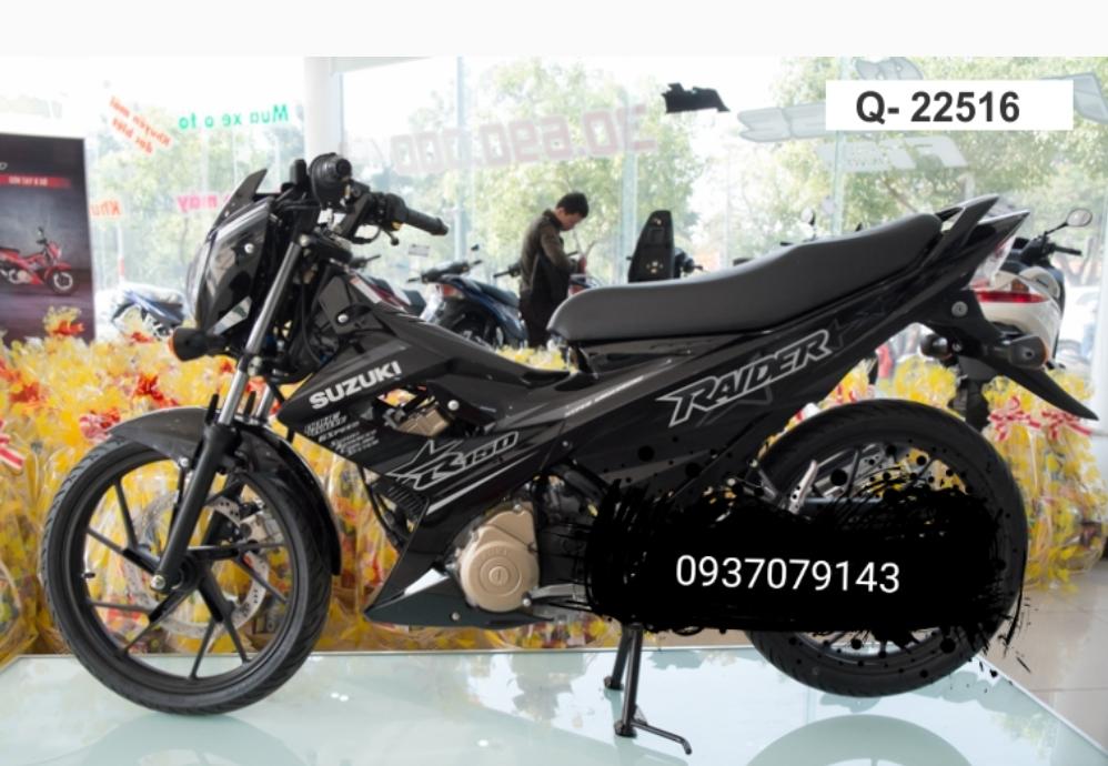 Tem rời raider xăng cơ dán xe đen