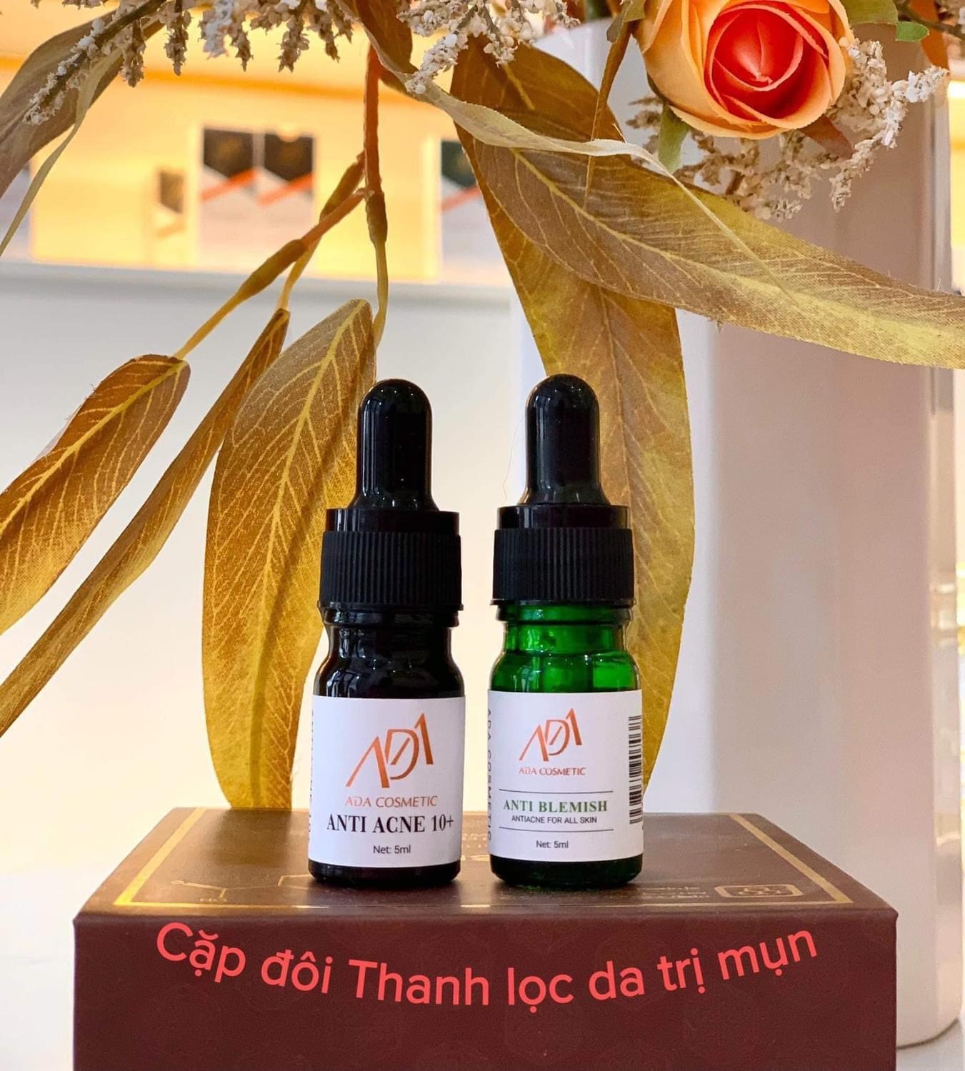 Bộ Đôi Serum mụn ANTI BLEMISH-ANTI ACNE 10+, Care 10+ ADA Group