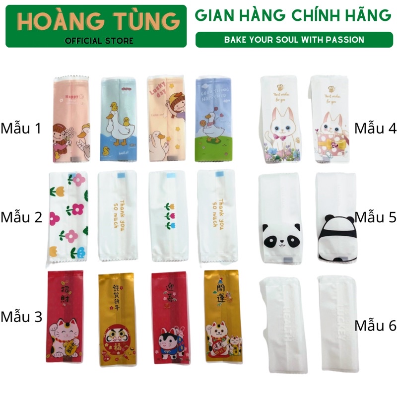 Túi bọc kẹo Nougat - kẹo hạnh phúc