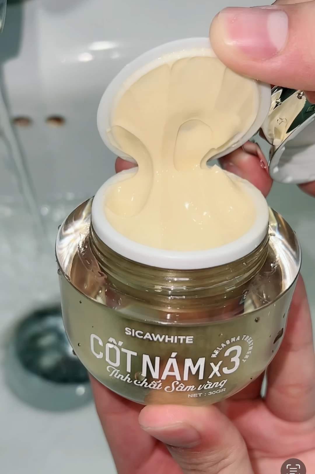 Kem cốt nám X3 Sica (30gr) kèm serum cốt sâm