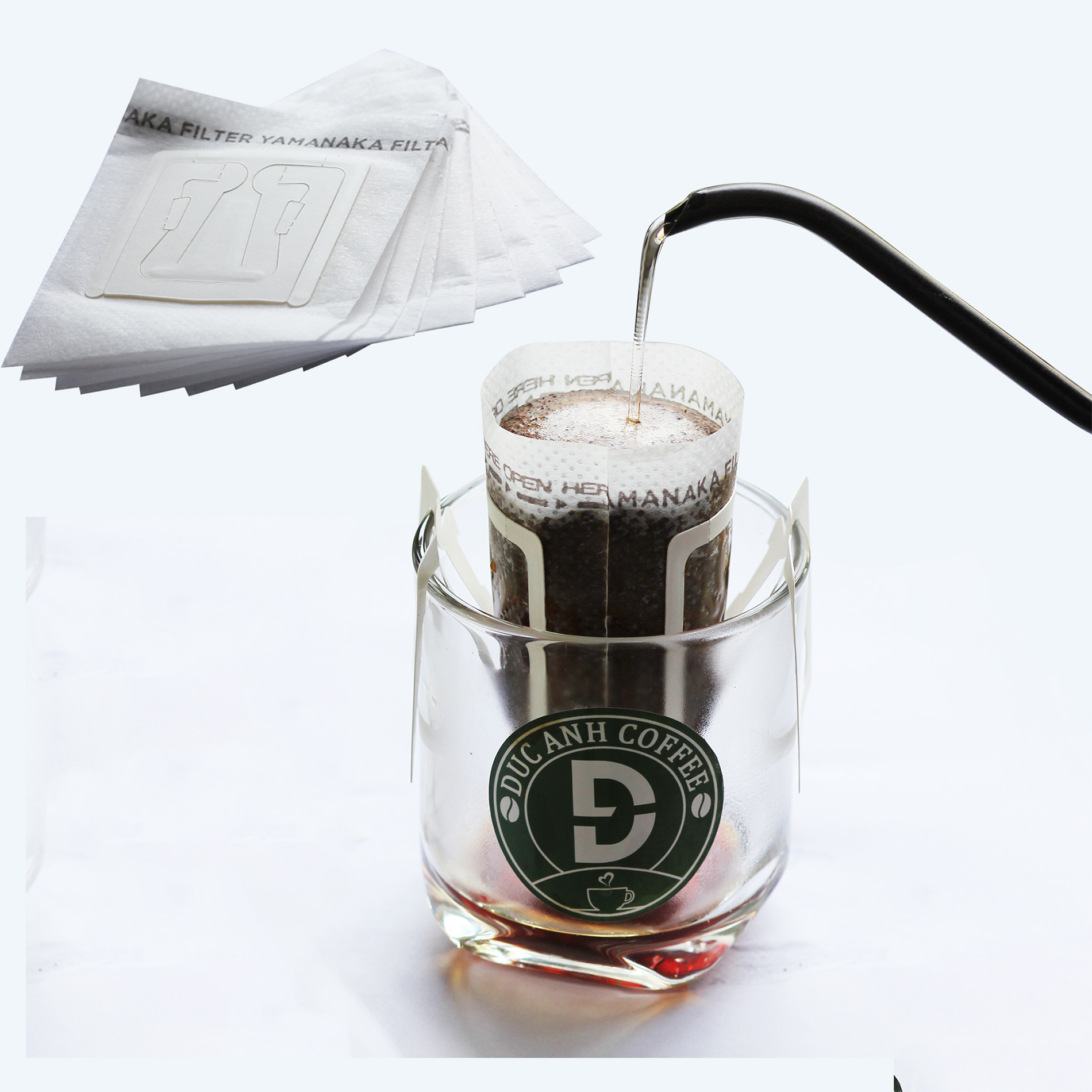 Combo 5 cái phin giấy pha cà phê tiện lợi - công ty Cà phê Đức Anh