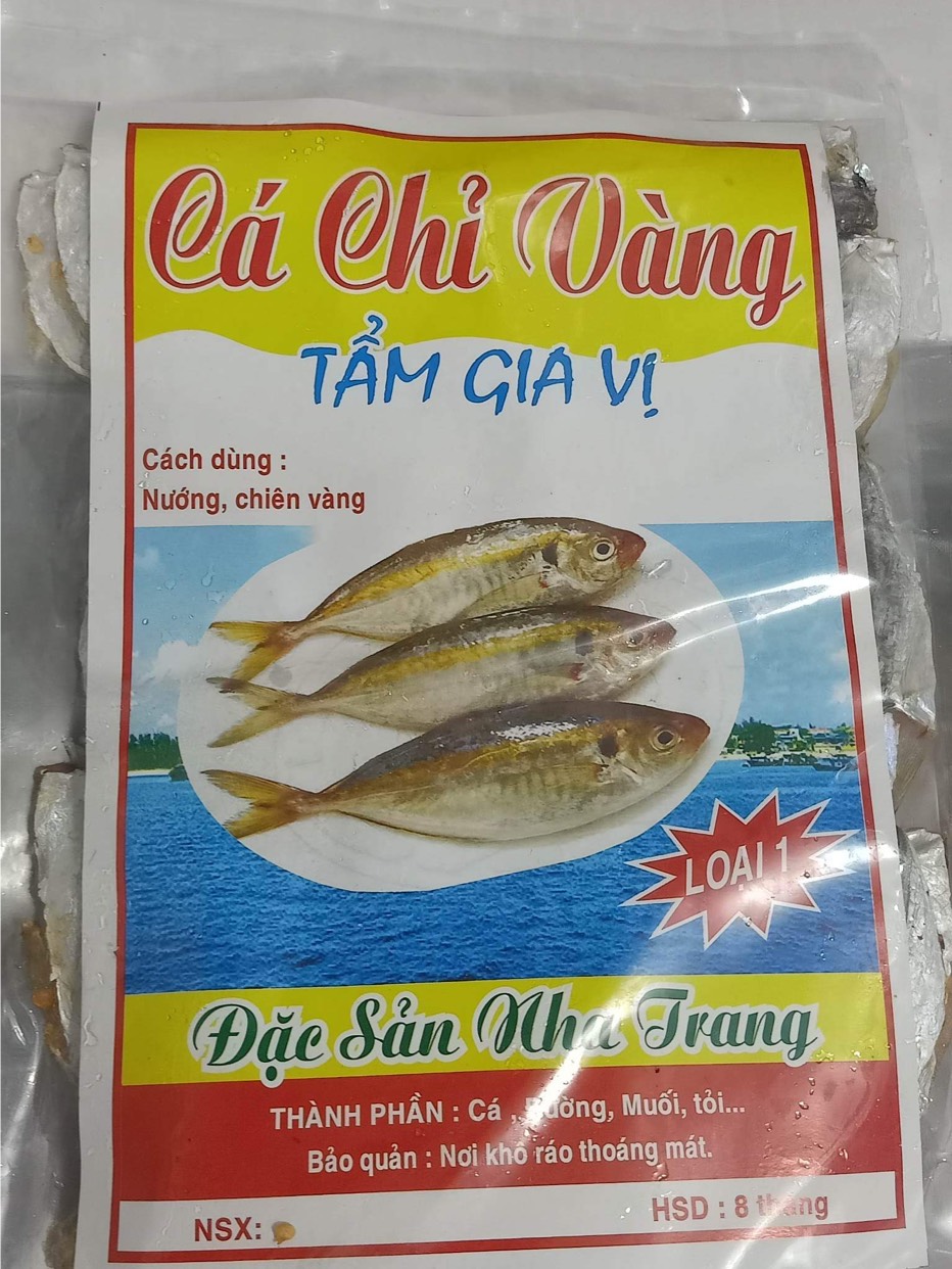 Khô cá chỉ vàng nha trang 500 gram