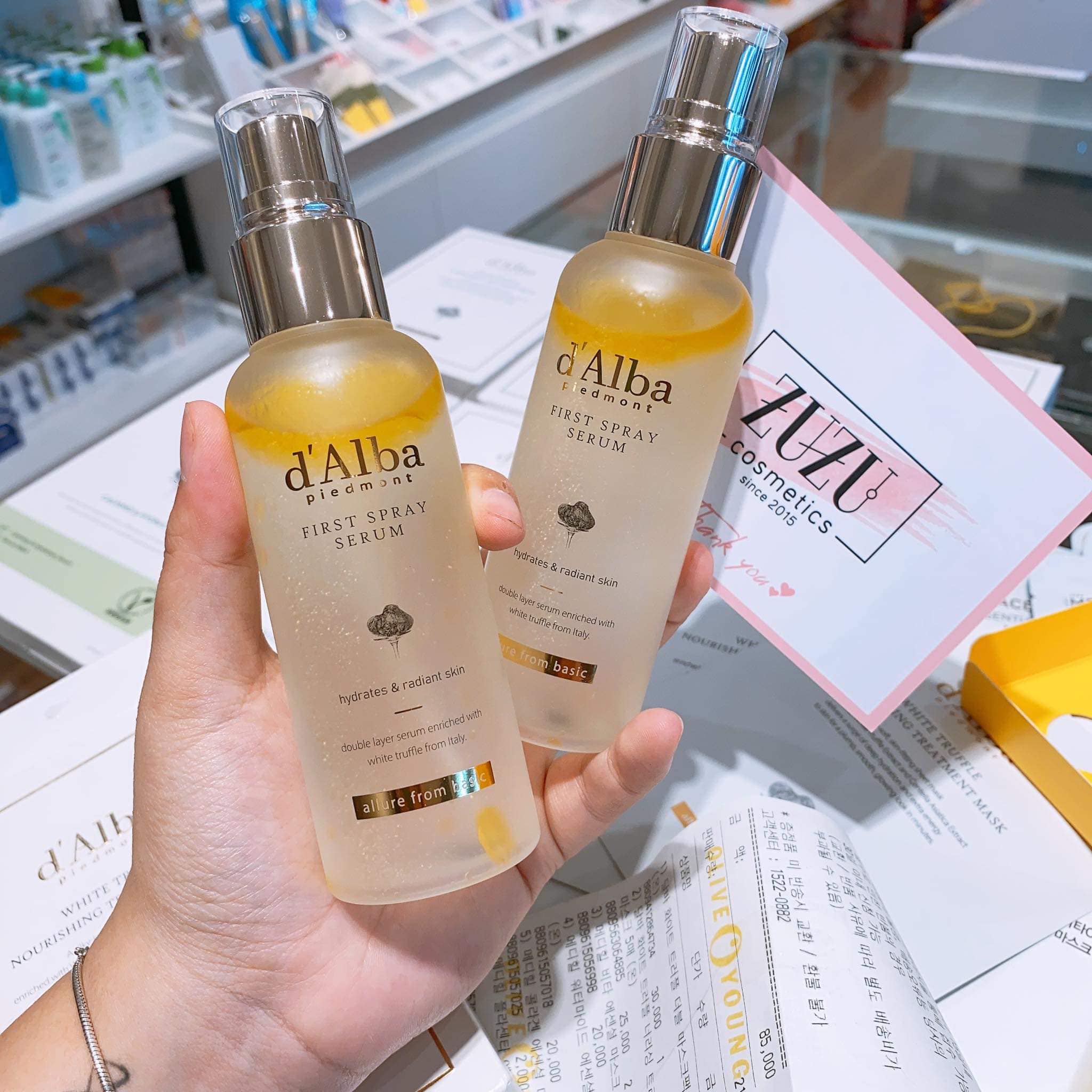 💫💫XỊT KHOÁNG D'ALBA WHITW TRUFLE SERUM SUPREME