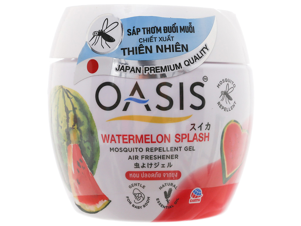Sáp Thơm Phòng, Đuổi Muỗi OASIS 180g