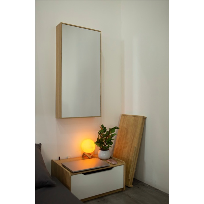 Tab đầu giường thông minh gỗ MDF Cao Cấp