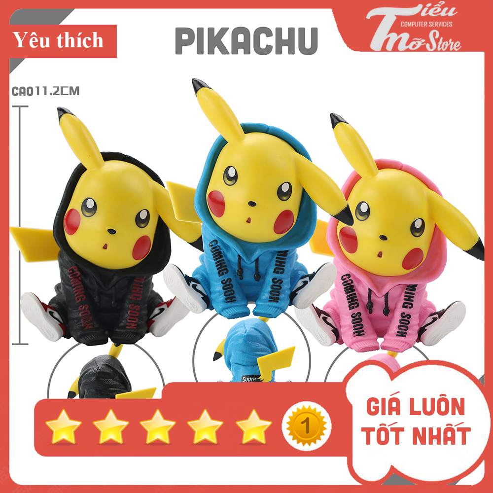 Mô hình Pikachu - Móc khóa Pikachu