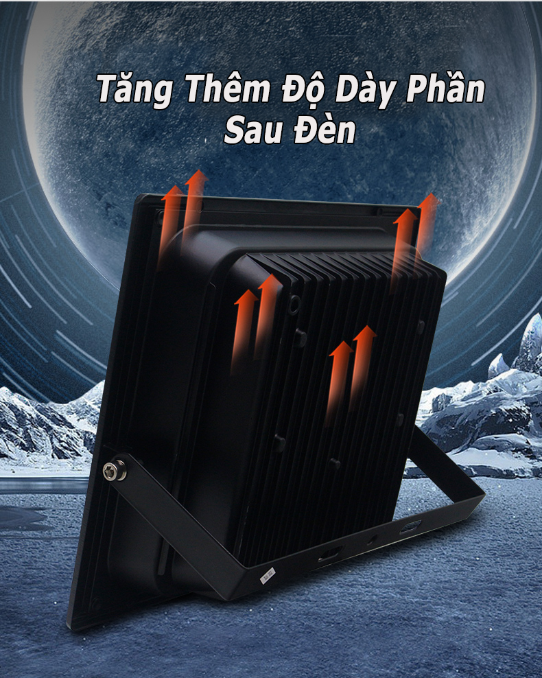 (Hàng Mới) Đèn Pha Năng Lượng Mặt Trời 30W/60W/100W/200W/300W (có tặng quà)