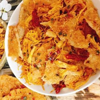 Combo 4 HŨ 500Gr[CƠM CHÁY LẮC KHÔ GÀ]
