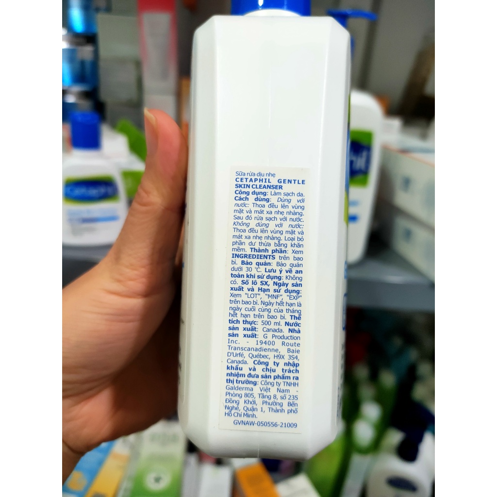 Sữa rửa mặt Cetaphil 125ml