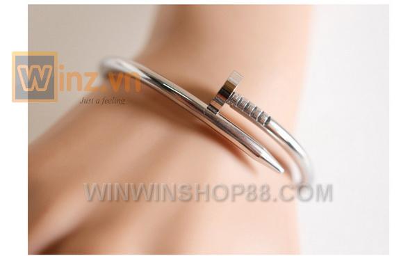 [HCM]Vòng tay Titan Hàn Quốc VT162-A (Màu bạc)