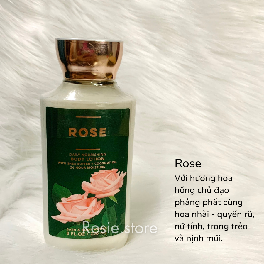 Lotion dưỡng thể bath & body work hàng mỹ 236ml