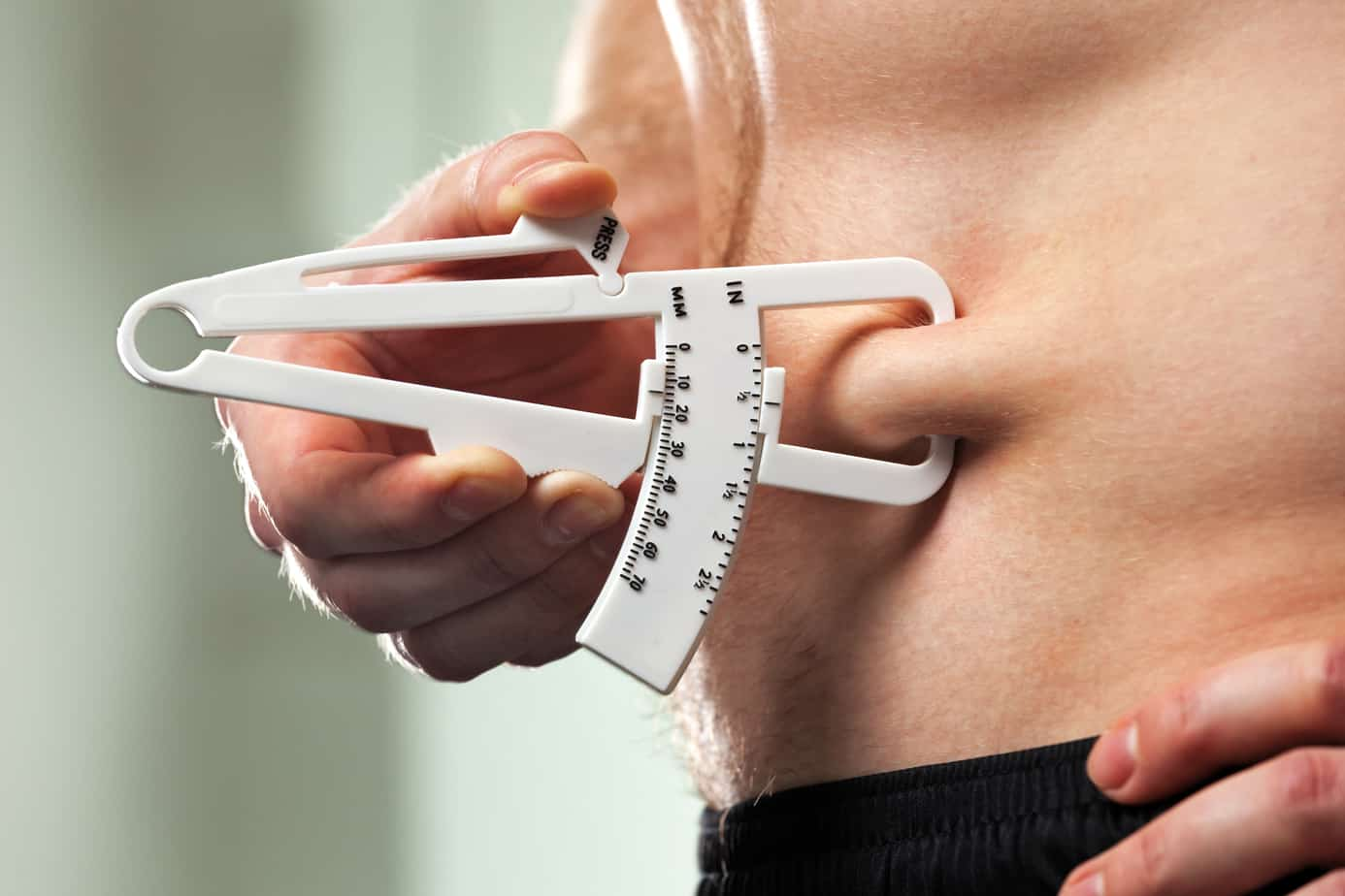 Combo Kẹp đo mỡ và thước đo APHM - FAT CALIPER