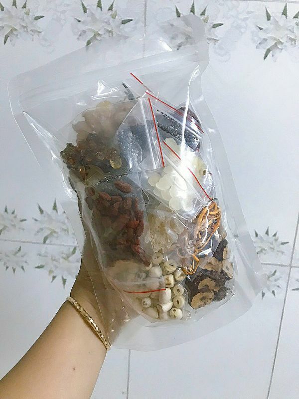 COMBO 10 SET CHÈ DƯỠNG NHAN 13 VỊ [ TẶNG KÈM TÁO ĐỎ CHO MỖI SET ]
