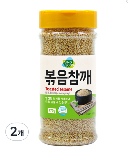 Hạt Mè Rang Hàn Quốc SingSong 170g