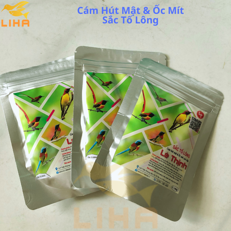 Cám Hút Mật, Ốc Mít Lê Thịnh 100gr - Cám Lê Thịnh Cao Cấp