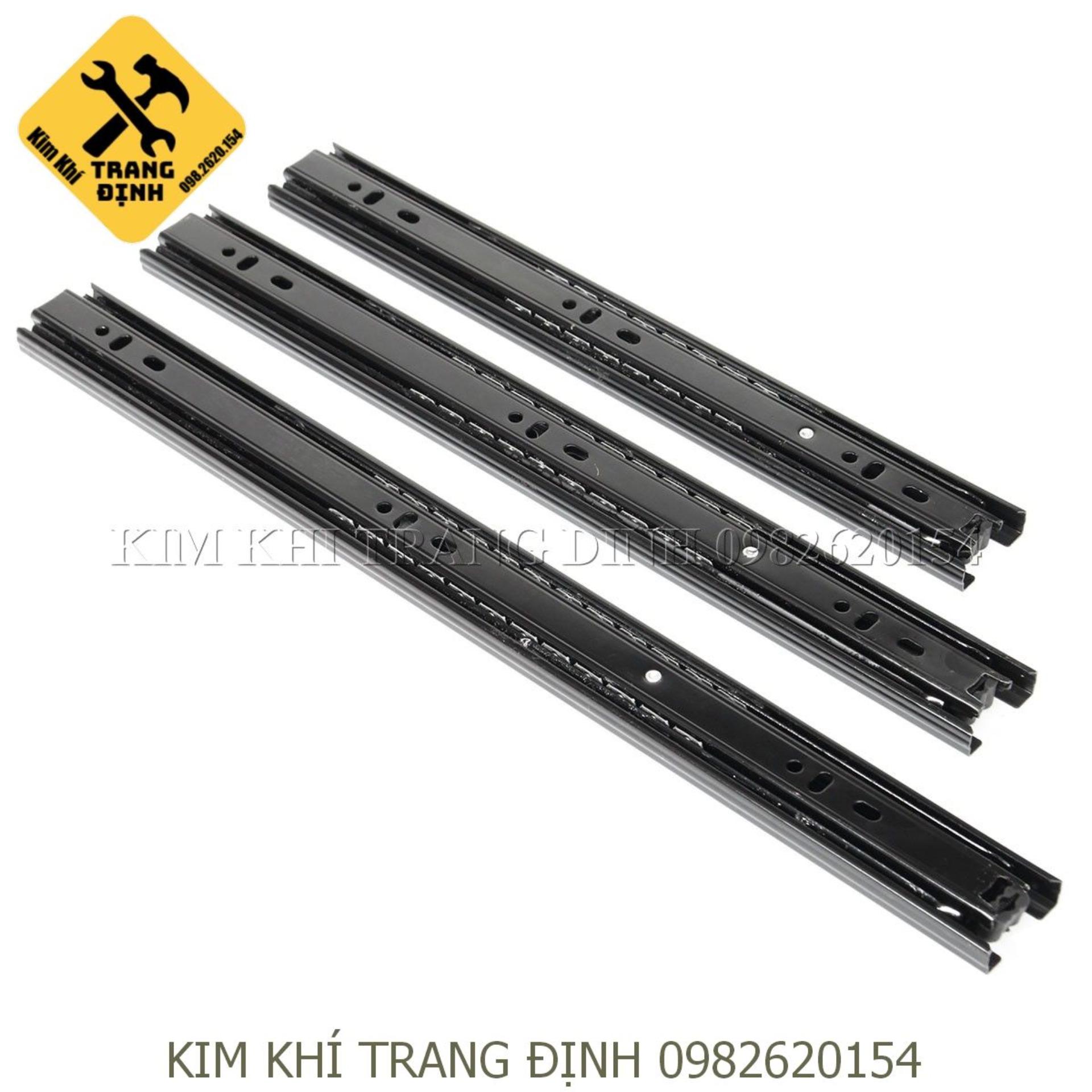 Ray Bi 3 Tầng Lắp Ngăn Kéo Hộc Tủ 35cm (ĐEN)