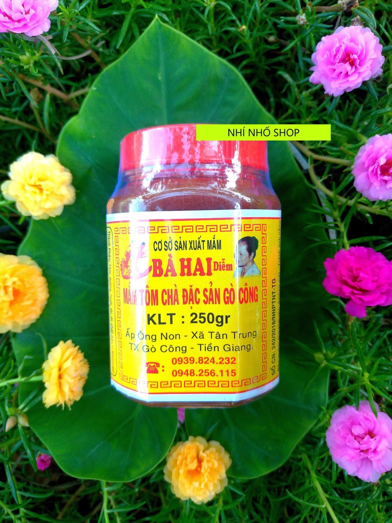 MẮM TÔM CHÀ BÀ HAI GÒ CÔNG (DIỄM) - 250G/HỦ