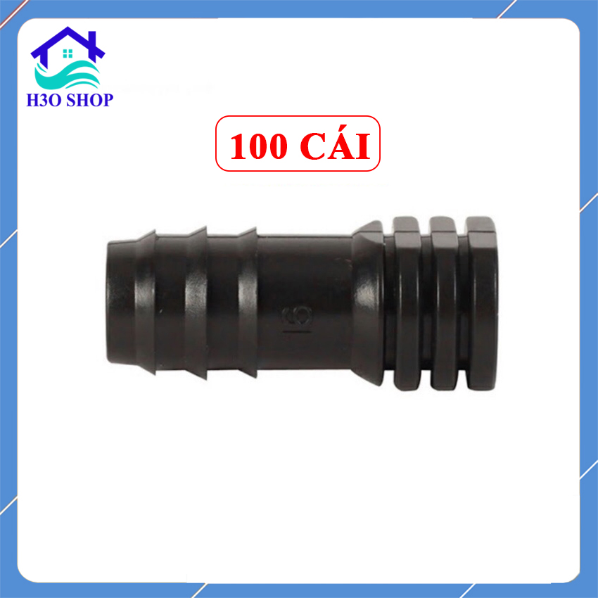 100 bịt ống ldpe / pe 16mm - 20mm - 25mm, bịt đầu cuối ống nước hệ thống tưới nhỏ giọt, tưới phun sương
