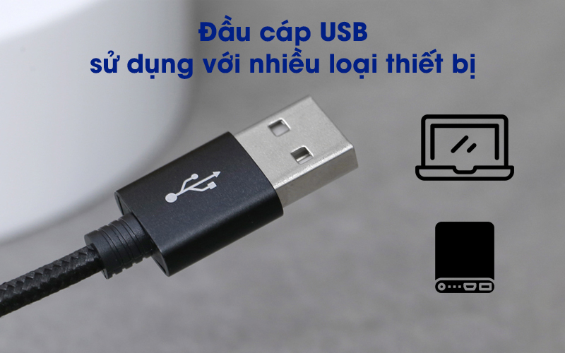 [HCM]Cáp Sạc Iphone Xmobile Chính Hãng Spanker B Màu Đen