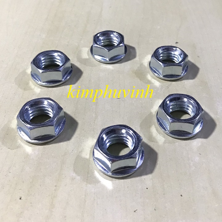 M12 - 20 CON ĐAI ỐC LÔNG ĐỀN 12mm - TÁN LÔNG ĐỀN 12li