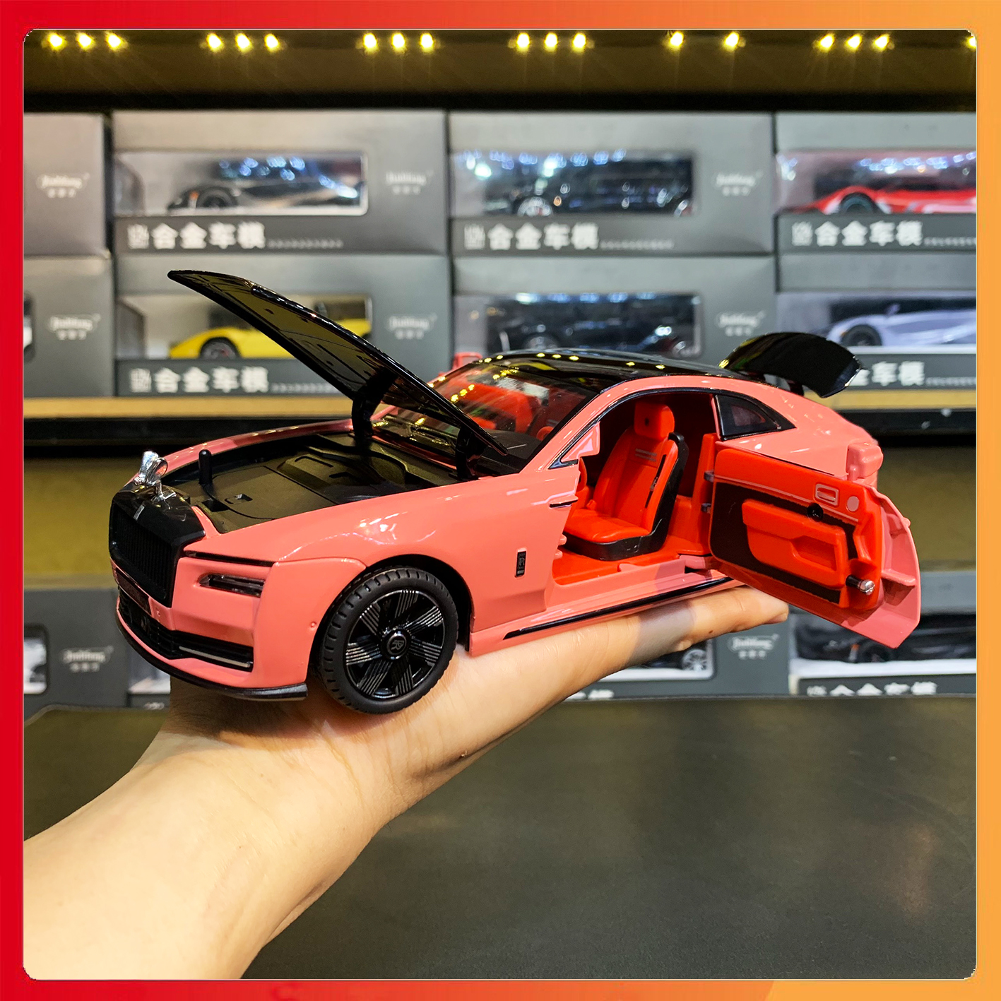 Mô hình xe Rolls Royce Spectre tỉ lệ 1:24 Newao