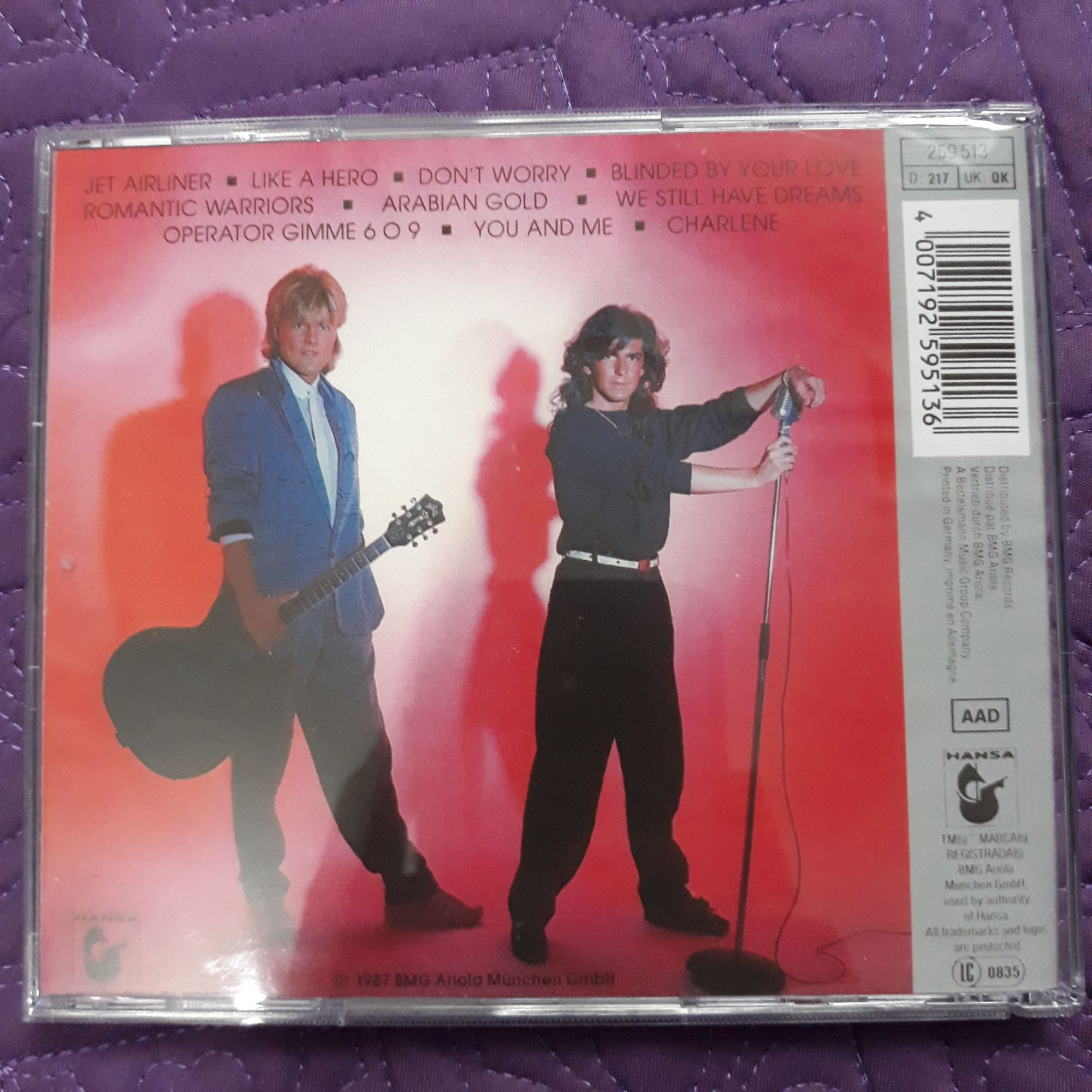 Bộ 5 cd Modern Talking Mitsubishi phono