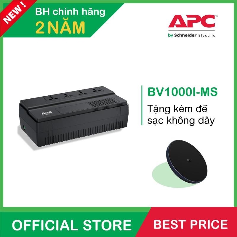 Bảng giá Bộ lưu điện APC: EASY UPS BV 1000VA, AVR, Universal Outlet, 230V - BV1000I-MS Phong Vũ