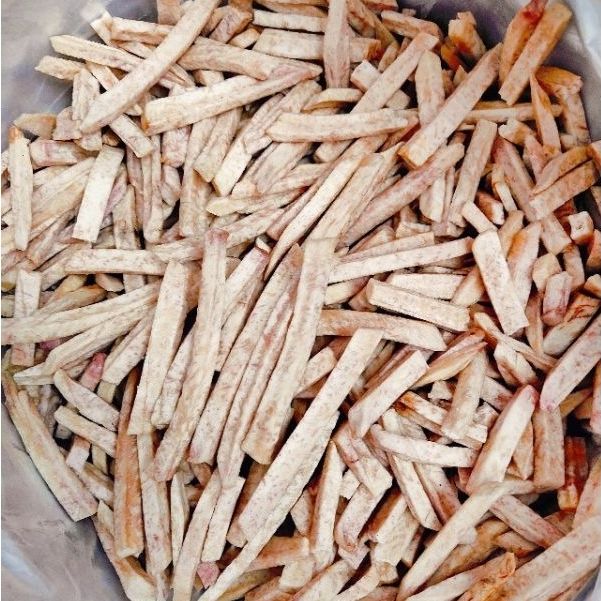 Khoai môn sấy cọng giòn (có video) {Khối lượng tịnh, không tính bao bì}