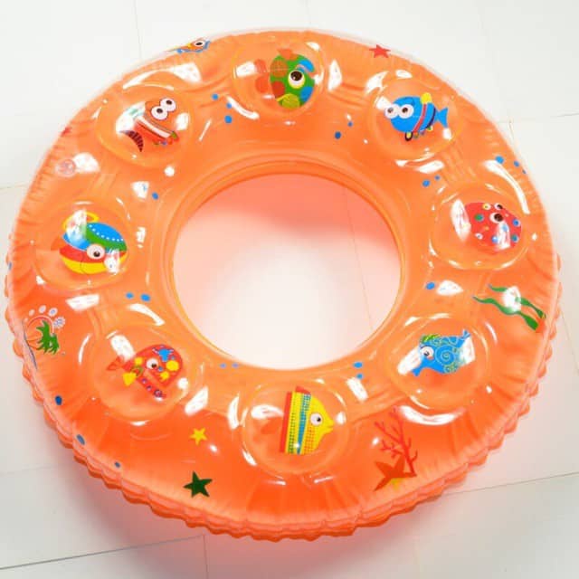 Phao tròn tập bơi cho bé size 60-80- 90cm