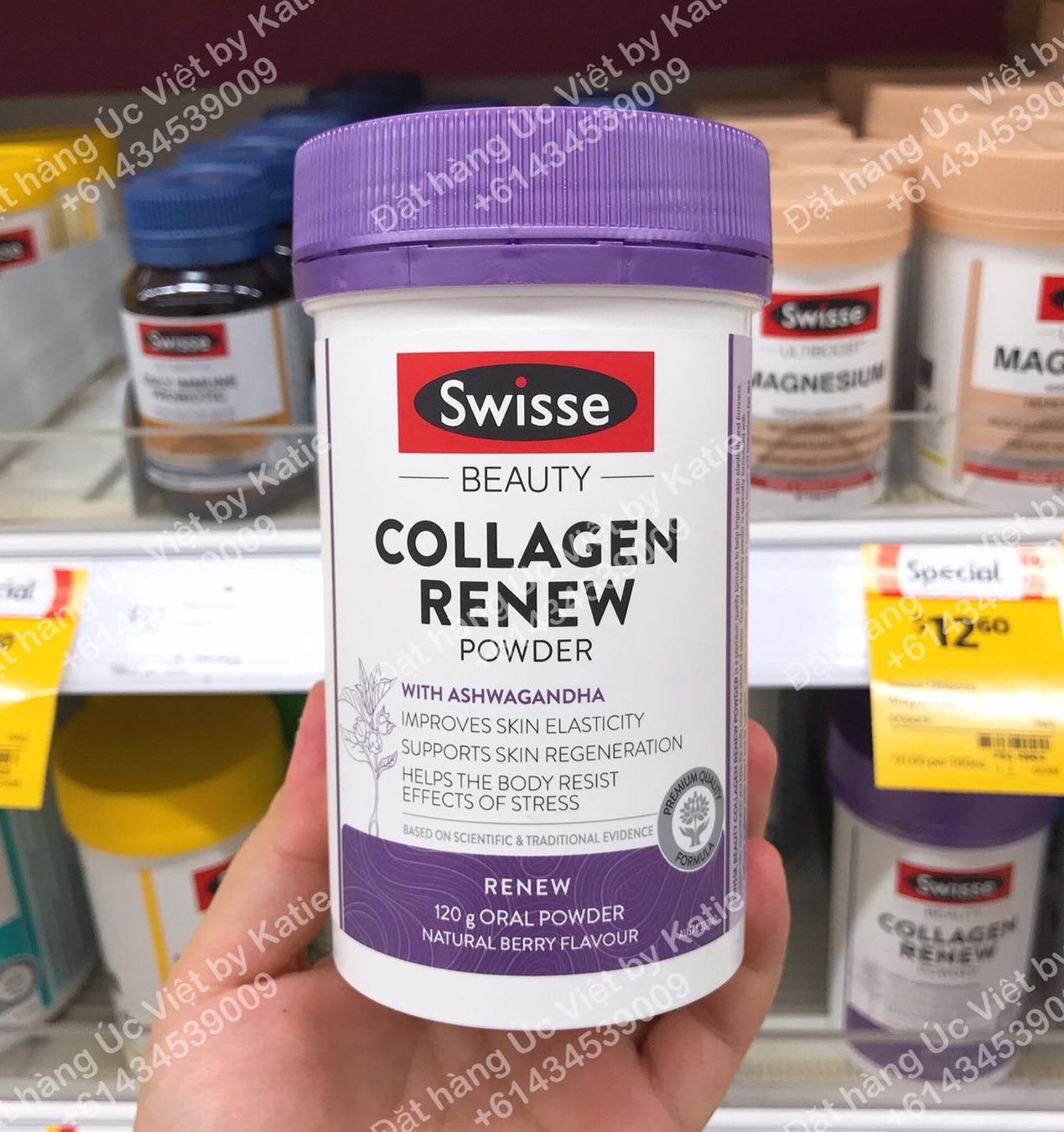 Swisse Collagen Renew Powder 120g Úc