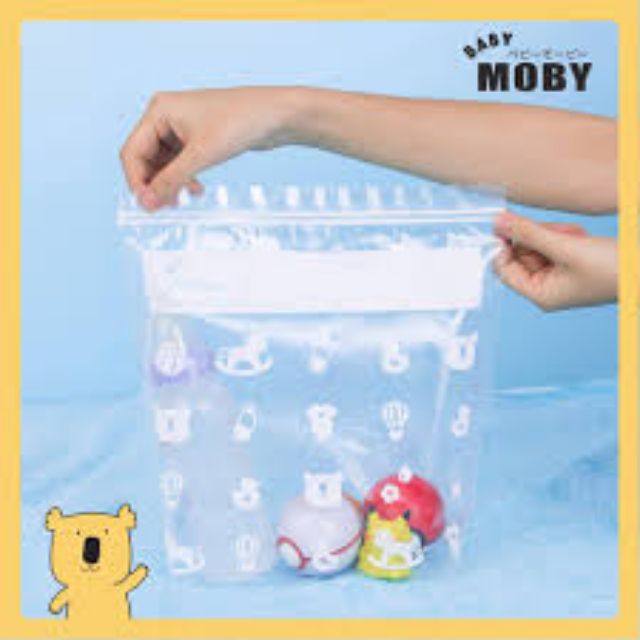 [HCM]Túi zip đa năng Moby 24 túi