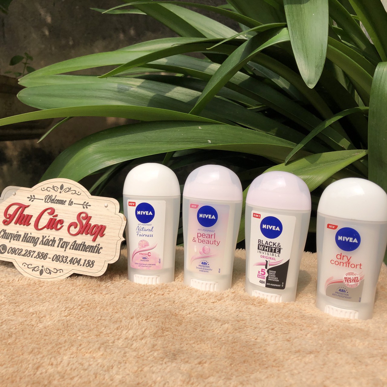 Sáp Lăn Nách NIVEA Nữ Đức 40ml -Lăn Khử Mùi [HÀNG CHÍNH HÃNG]