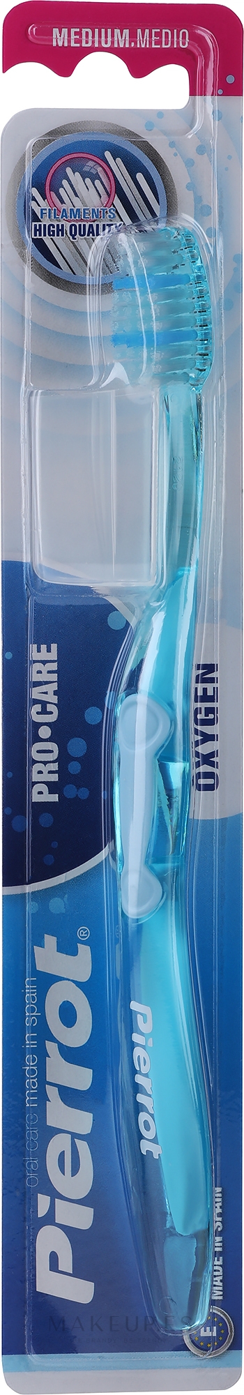 Bàn chải trắng răng Pierrot Oxygen Medium trắng răng