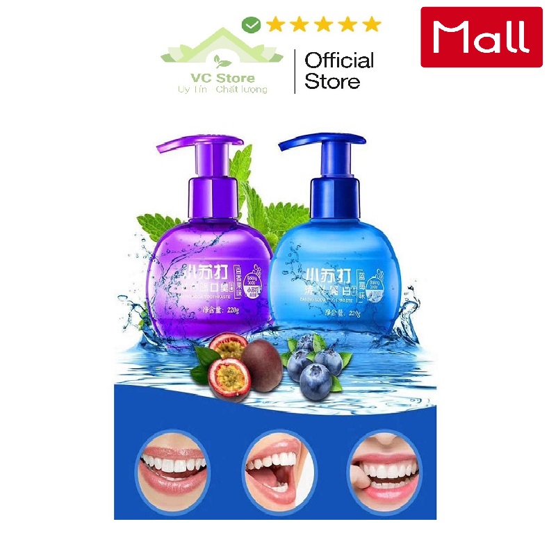 Bộ 2 Chai Kem Trắng Răng Thơm Miệng Xóa Ố Vàng Răng Baking Soda Nhật Bản - Mẫu mới
