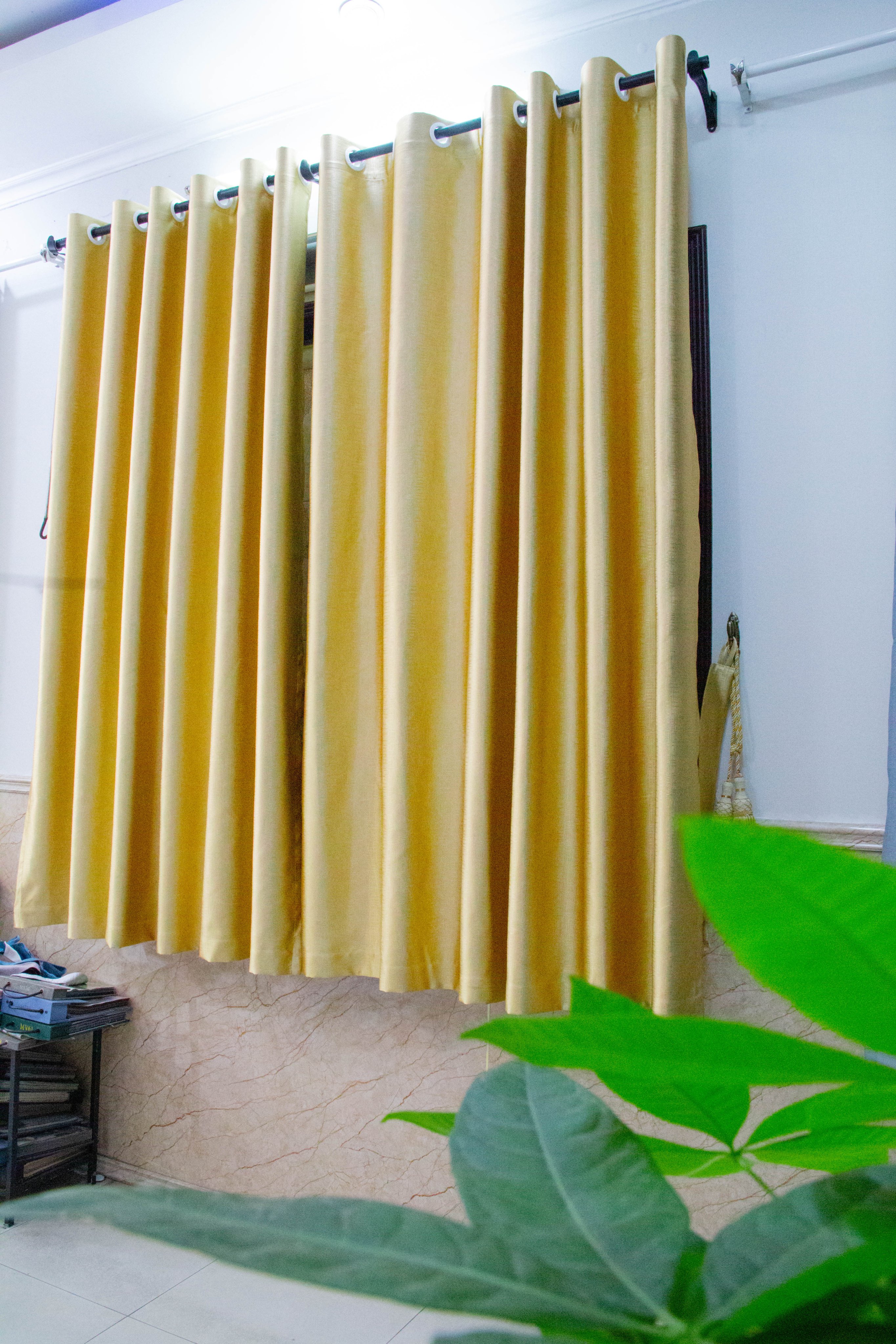 Rèm cửa màu Vàng cản nắng cao cấp